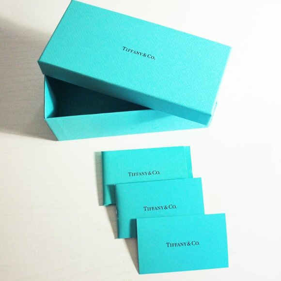 Genuine Tiffany Box for Eyeglasses, Empty, With Certificate of Authentic… - Picture 8 of 8